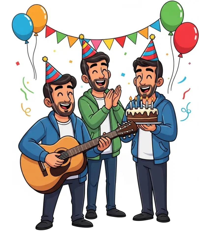 تماس غافلگیری برای تولد در تلگرام